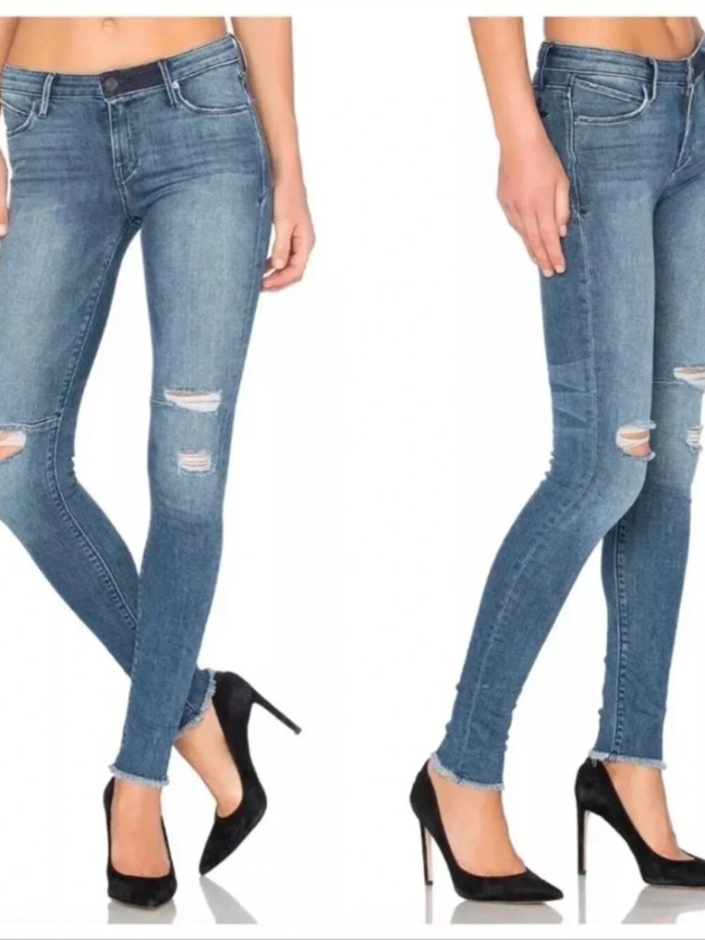 RTA Distressed‎ Skinny Jeans Women's Size 24
